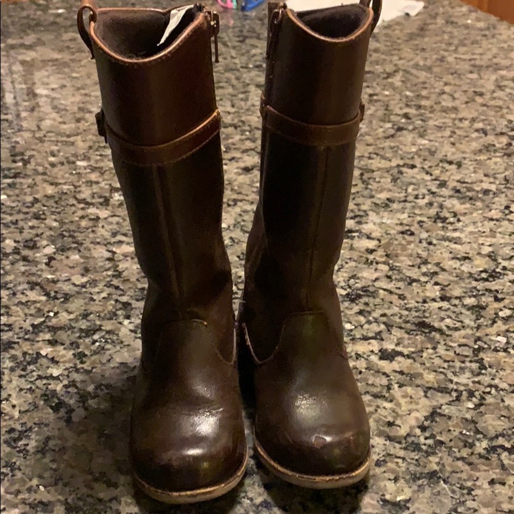 Gymboree riding brown boots size 9
